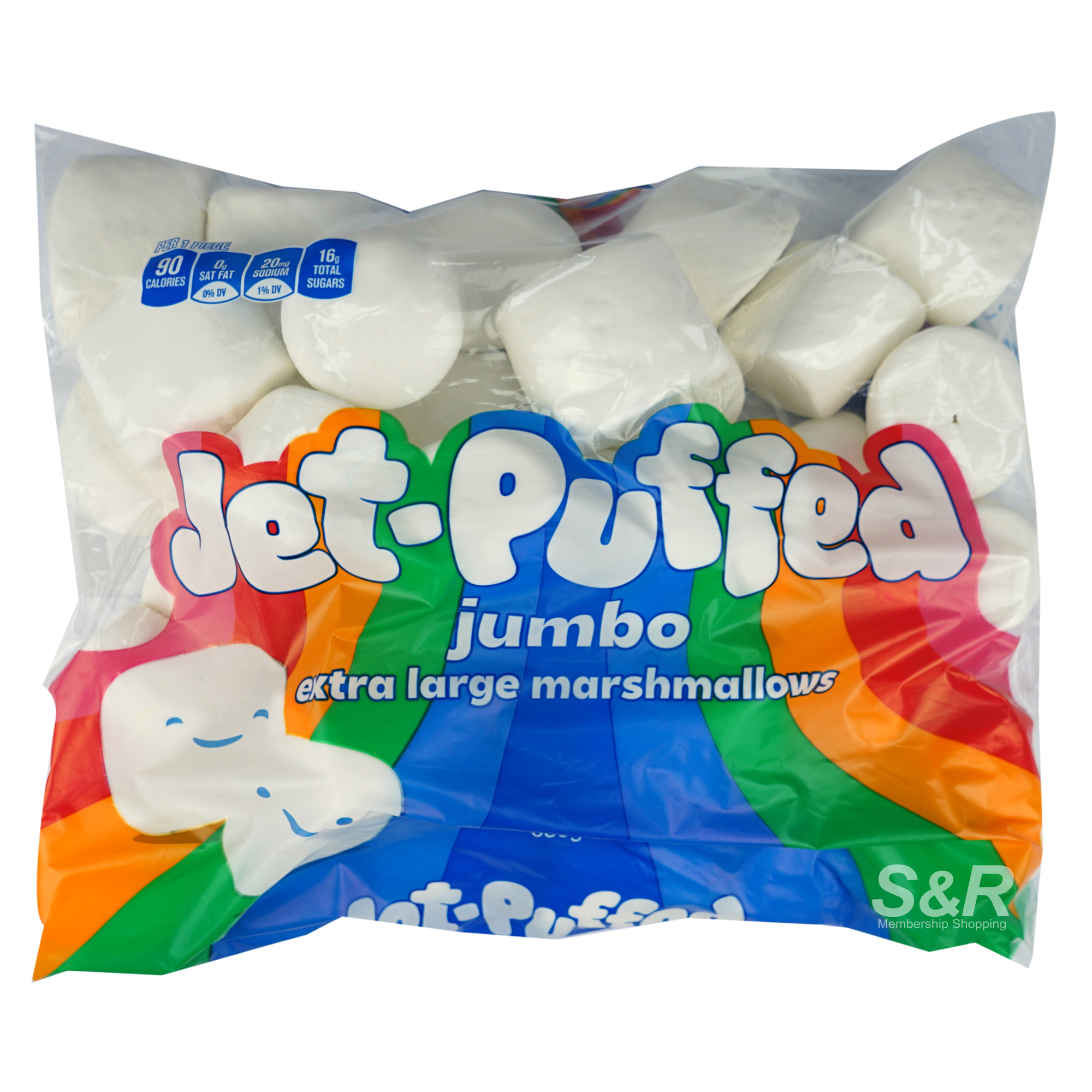 Kraft Jet Puff Jumbo Extra Large Marshmallow 680g Kraft Jet Puff Jumbo Extra Large Marshmallow 680g